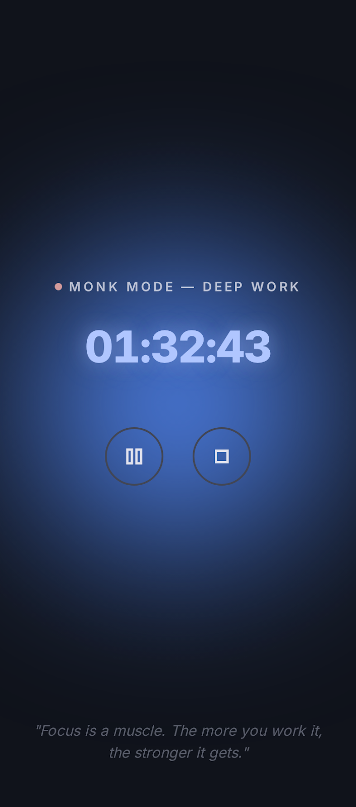 Monk Mode
